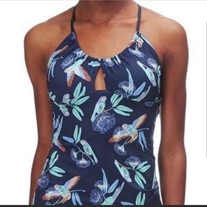 Patagonia Bird Print tankini NWT
